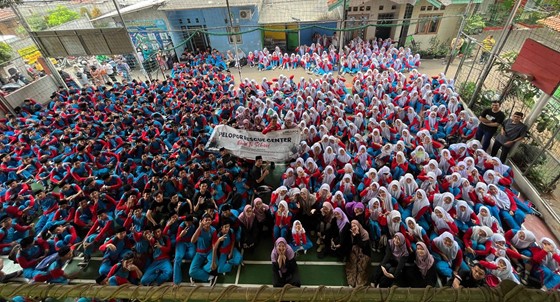 Sosialisasi Mitigasi Bencana untuk Pelatihan Siaga Bencana bagi Warga SMPIT Insan Madani 8